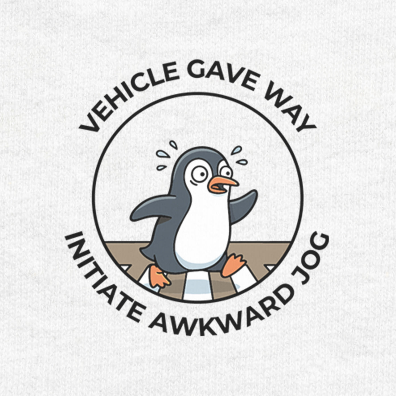 Vehicle Gave Way Initiate Awkward Jog