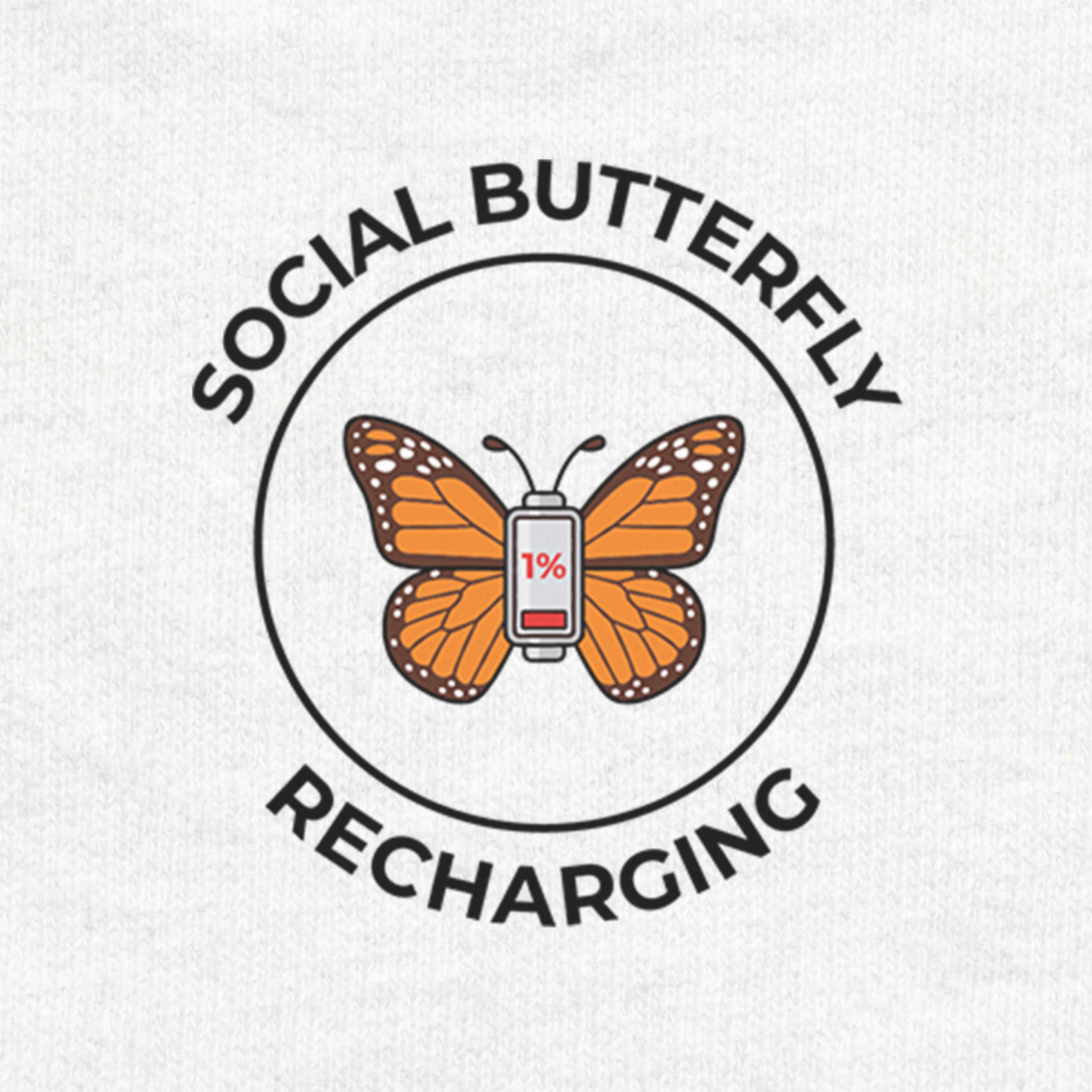 Social Butterfly Recharging
