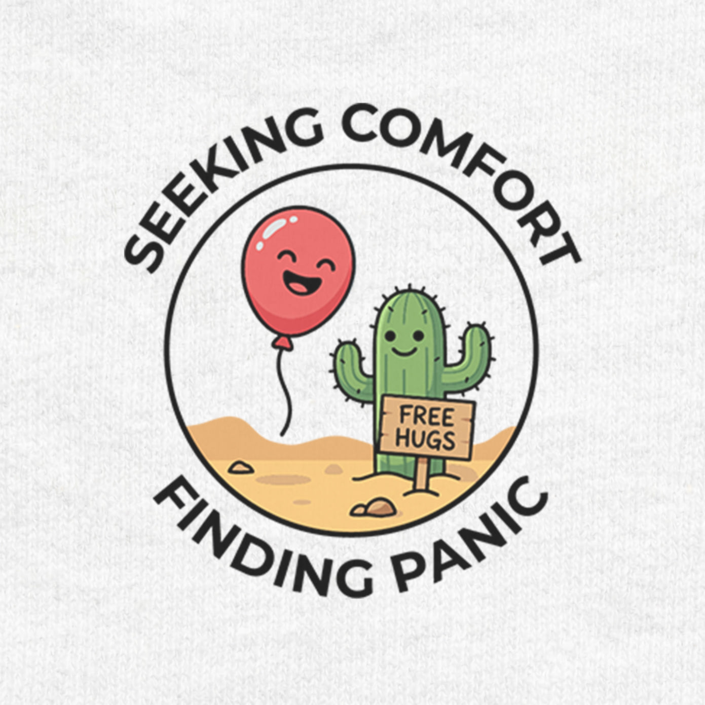 Seeking Comfort Finding Panic