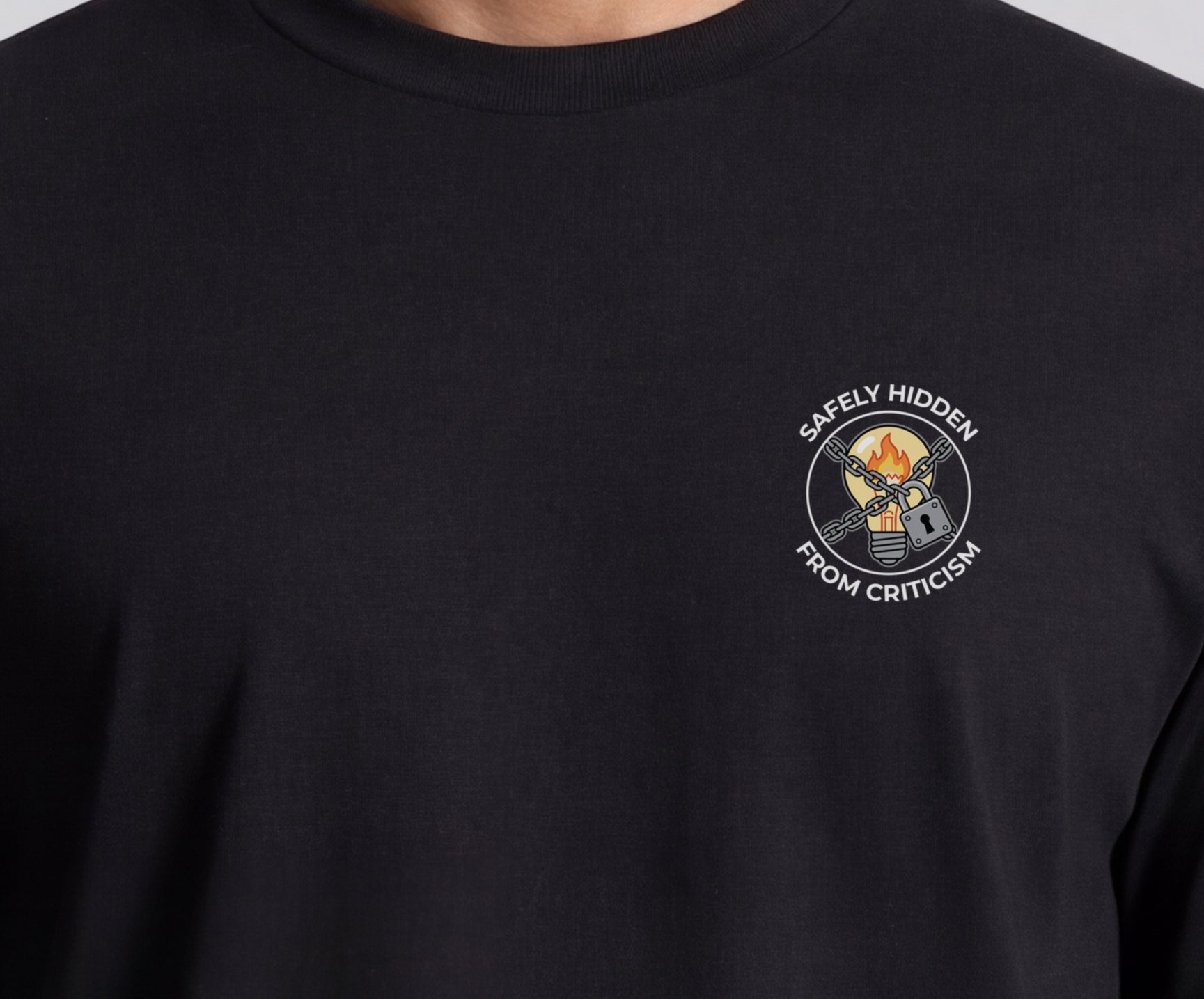 Safely Hidden From Criticism